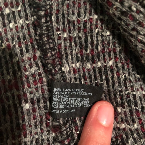 Club Monaco - tweed jacket / sweater / blazer - Picture 5 of 5